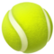 Tennis emoji on Apple